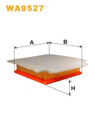 WIX FILTERS wa9527 -  Воздушный фильтр